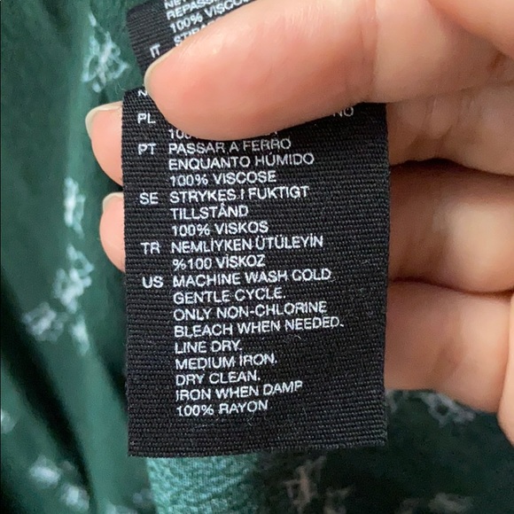 & other stories Green Blouse with Butterflies - Picture 5 of 5